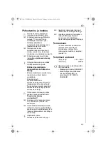 Preview for 91 page of Electrolux EKF60 series Instruction Book