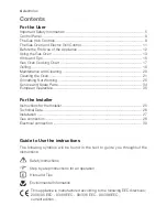 Preview for 4 page of Electrolux EKG 600102 Instruction Booklet