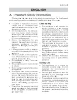 Preview for 5 page of Electrolux EKG 600102 Instruction Booklet