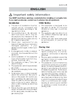 Предварительный просмотр 5 страницы Electrolux EKG 6013 Instruction Booklet