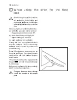 Предварительный просмотр 18 страницы Electrolux EKG 603301 Instruction Booklet