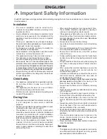 Предварительный просмотр 2 страницы Electrolux EKG 6704 Instruction Booklet