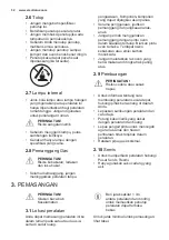 Preview for 32 page of Electrolux EKG20100OK User Manual