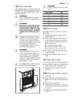 Предварительный просмотр 25 страницы Electrolux EKG4120AOW User Manual