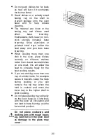 Preview for 20 page of Electrolux EKG5046 Important Safety Information