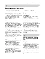 Preview for 5 page of Electrolux EKG5048 User Manual