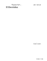 Preview for 1 page of Electrolux EKG511106 User Manual