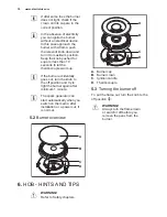 Preview for 10 page of Electrolux EKG61107OX Manual