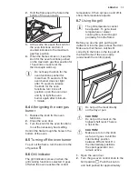 Preview for 13 page of Electrolux EKG61107OX Manual