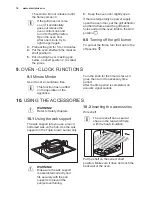 Preview for 14 page of Electrolux EKG61107OX Manual