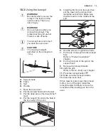 Preview for 15 page of Electrolux EKG61107OX Manual