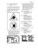 Preview for 25 page of Electrolux EKG61107OX Manual