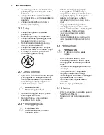 Preview for 34 page of Electrolux EKG61107OX Manual