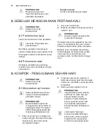 Preview for 36 page of Electrolux EKG61107OX Manual