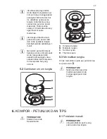 Preview for 37 page of Electrolux EKG61107OX Manual