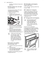 Preview for 40 page of Electrolux EKG61107OX Manual