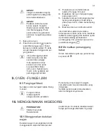 Preview for 41 page of Electrolux EKG61107OX Manual