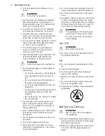 Предварительный просмотр 6 страницы Electrolux EKG6121AOK User Manual