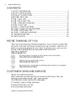 Preview for 2 page of Electrolux EKG612A1OX User Manual