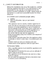 Preview for 3 page of Electrolux EKG612A1OX User Manual