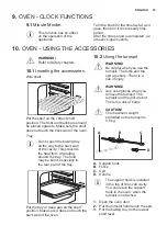 Preview for 15 page of Electrolux EKG612A1OX User Manual