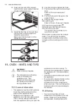 Preview for 16 page of Electrolux EKG612A1OX User Manual