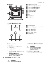 Предварительный просмотр 9 страницы Electrolux EKG911A3 User Manual