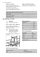 Preview for 24 page of Electrolux EKG911A3 User Manual