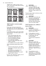 Preview for 26 page of Electrolux EKG911A3 User Manual