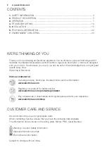 Предварительный просмотр 2 страницы Electrolux EKG911AAOW User & Installation Manual