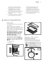 Preview for 5 page of Electrolux EKG911AAOW User & Installation Manual