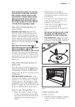 Предварительный просмотр 9 страницы Electrolux EKG911AAOW User & Installation Manual