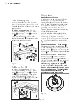 Предварительный просмотр 20 страницы Electrolux EKG911AAOW User & Installation Manual