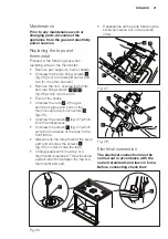 Предварительный просмотр 21 страницы Electrolux EKG911AAOW User & Installation Manual