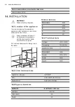 Preview for 24 page of Electrolux EKG912A1OX User Manual