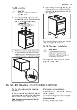 Предварительный просмотр 29 страницы Electrolux EKG913A2 User Manual