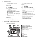 Preview for 8 page of Electrolux EKG913A2OX User Manual