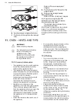 Preview for 16 page of Electrolux EKG913A2OX User Manual