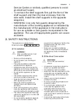 Предварительный просмотр 5 страницы Electrolux EKG913A4OX User Manual