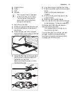 Предварительный просмотр 15 страницы Electrolux EKG913A4OX User Manual