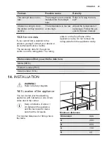 Предварительный просмотр 23 страницы Electrolux EKG913A4OX User Manual