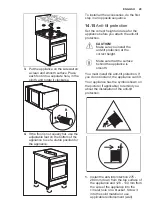 Предварительный просмотр 29 страницы Electrolux EKG913A4OX User Manual