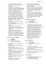 Предварительный просмотр 7 страницы Electrolux EKG9241Z7X User Manual