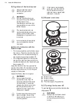 Предварительный просмотр 10 страницы Electrolux EKG9241Z7X User Manual