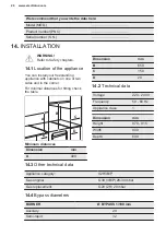 Предварительный просмотр 26 страницы Electrolux EKG9241Z7X User Manual