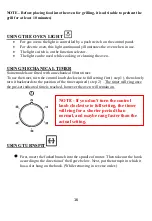 Предварительный просмотр 17 страницы Electrolux EKG9686X User Manual