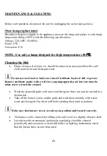 Предварительный просмотр 22 страницы Electrolux EKG9686X User Manual