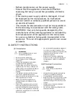 Preview for 5 page of Electrolux EKI64500OX User Manual