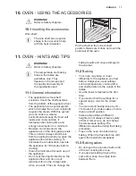 Preview for 17 page of Electrolux EKI64500OX User Manual