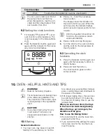 Предварительный просмотр 17 страницы Electrolux EKI6450AO User Manual